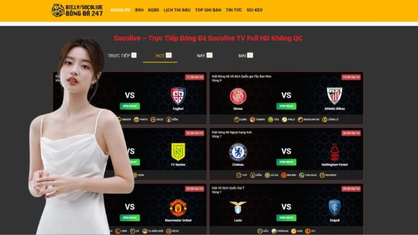 Socolive TV Trực Tiếp Bóng Đá | Miễn Phí 0đ Đáng Tới